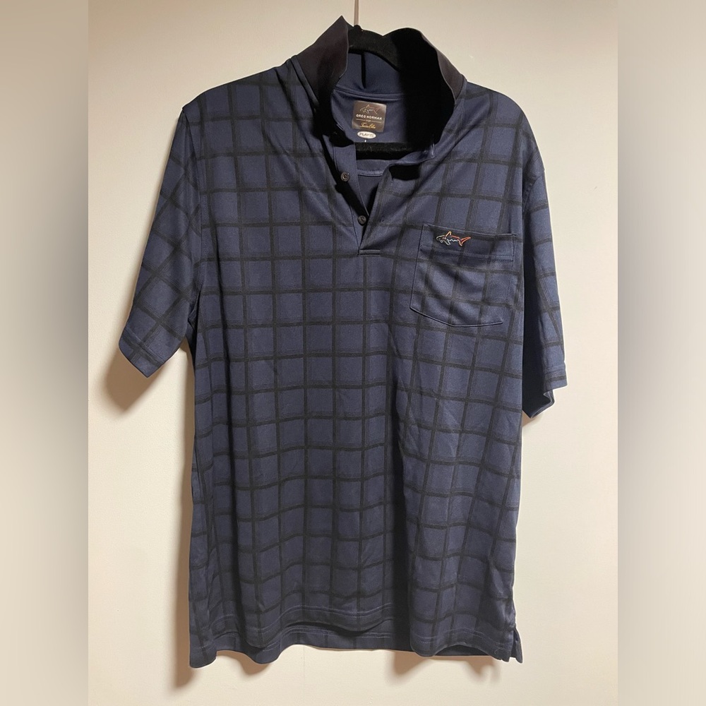 Greg Norman for Tasso Elba dry play polo size L